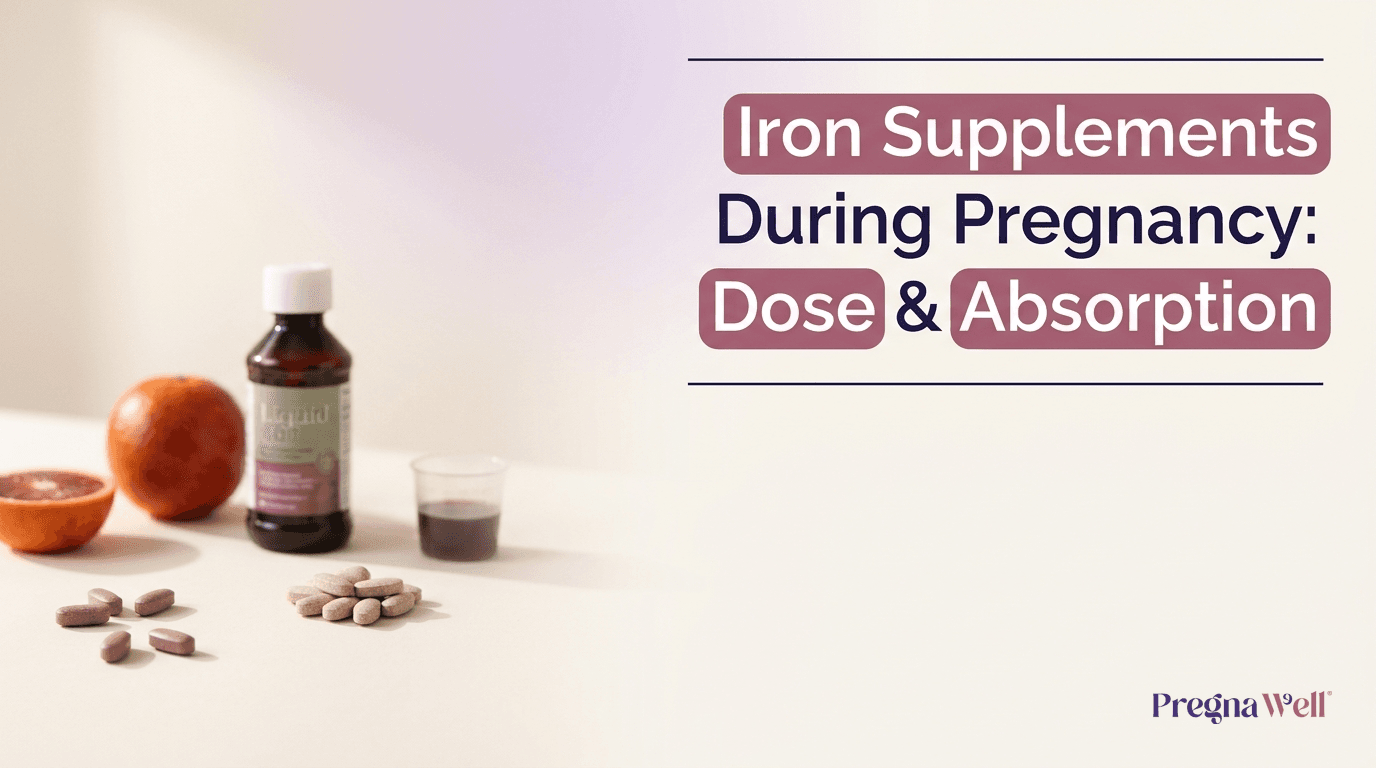 Iron Supplements During Pregnancy: Dose & Absorption