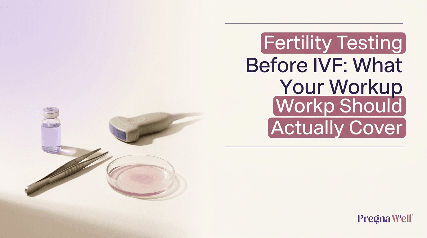 Fertility Testing Before IVF: What Your Workup Should Actually Cover