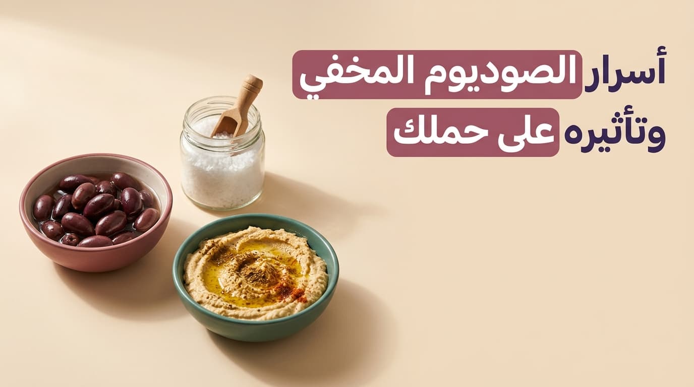 أسرار الصوديوم المخفي وتأثيره على حملك